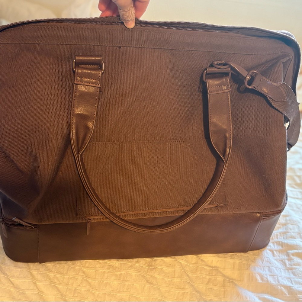 BEIS Brown Travel Bag